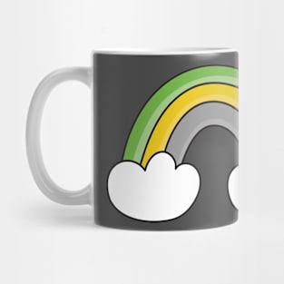 LITHROMANTIC pride flag Mug